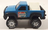 Vintage 1984 Buddy L Pickup Truck Blue and White Pressed Steel and Plastic Toy Car Vehicle Made in Hong Kong