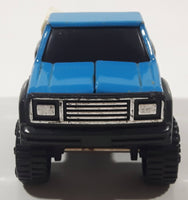 Vintage 1984 Buddy L Pickup Truck Blue and White Pressed Steel and Plastic Toy Car Vehicle Made in Hong Kong