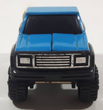 Vintage 1984 Buddy L Pickup Truck Blue and White Pressed Steel and Plastic Toy Car Vehicle Made in Hong Kong