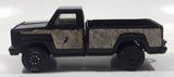 Rare Vintage 1980s Tonka Pickup Truck Flamingo Black Pressed Steel and Plastic Toy Car Vehicle Made in Mexico