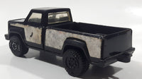 Rare Vintage 1980s Tonka Pickup Truck Flamingo Black Pressed Steel and Plastic Toy Car Vehicle Made in Mexico