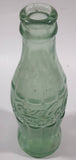 Rare Vintage 1937 to 1952 Coca Cola Spokane Washington 7 3/4" Tall 6 Fl Oz. Green Tinted Thick Heavy Embossed Glass Bottle