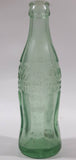 Rare Vintage 1937 to 1952 Coca Cola Spokane Washington 7 3/4" Tall 6 Fl Oz. Green Tinted Thick Heavy Embossed Glass Bottle