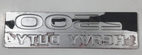 2007-2010 Dodge Ram 2500 Heavy Duty Side Fender Nameplate Chrome Lettering Acrylic Emblem Logo OEM Red Paint Wear