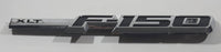 2009-2014 Ford F-150 XLT Driver's Side Fender Nameplate Chrome Lettering Acrylic Emblem Logo OEM 3617