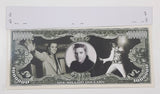 Elvis 1,000,000 United States of America Novelty Paper Cash Money Note Token