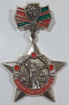 Vintage 1962 Russian Soviet 40 Years of Victory Enamel Metal Pin Medal Insignia Badge