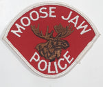 Vintage Moose Jaw Police Fabric Shoulder Patch Insignia Saskatchewan