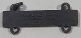 Vintage US Military Army Rifle Bar Tag Metal Qualification Badge Insignia Silver Filled