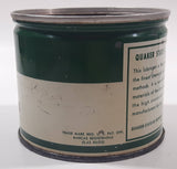 Vintage Quaker State Wheel Bearing Lubricant Net Weight One Pound Metal Can No Lid