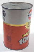 Vintage Gulf Premium 10w30 Motor Oil 1 Litre Can