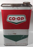 Vintage Federated Co-Operatives Limited Co-op Motor Oil One Imperial Gallon Metal Can
