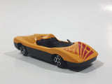 Unknown Brand "Racing" Yellow Die Cast Toy Car Vehicle