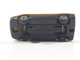 Unknown Brand "Racing" Yellow Die Cast Toy Car Vehicle
