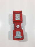 2011 Hot Wheels HW City Works 5 Alarm Fire Engine Ladder Truck Red Die Cast Toy Car Emergency Rescue Vehicle