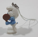 Peyo Allstar Smurfs Vanity Character 1 3/4" Tall Toy PVC Hanging Ornament