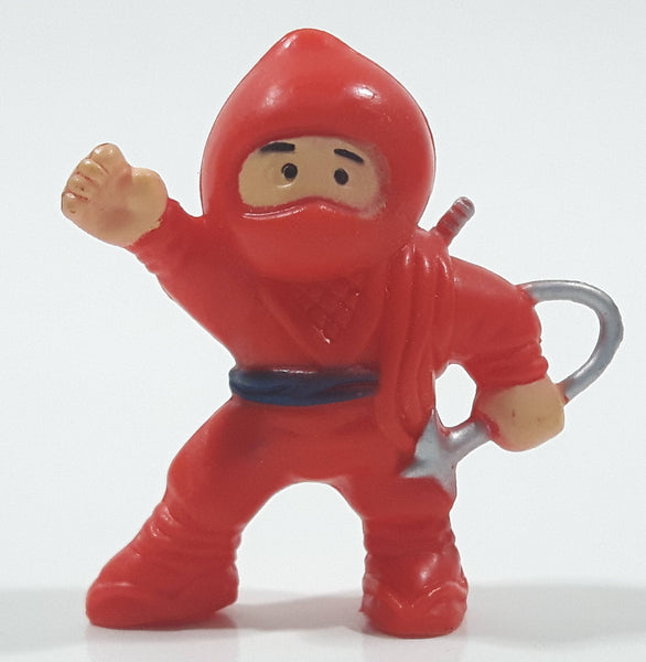 Red Ninja Character 1 3/4" Tall Toy Figure