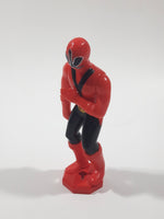 2011 McDonald's SCG Saban's Power Rangers Red Ranger 3 5/8" Tall Toy Figure