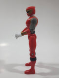 2002 Bandai Power Rangers Red Ranger 5 1/2" Tall Toy Figure