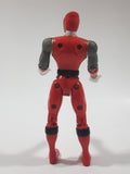 2002 Bandai Power Rangers Red Ranger 5 1/2" Tall Toy Figure