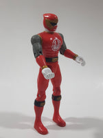 2002 Bandai Power Rangers Red Ranger 5 1/2" Tall Toy Figure