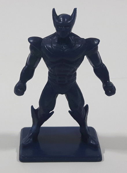 Wolverine Dark Blue 2 1/4" Tall Hard Plastic Toy Figure