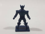 Wolverine Dark Blue 2 1/4" Tall Hard Plastic Toy Figure