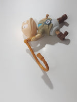 1998 Burger King Rugrats Tommy Character with Lasso 3 1/2" Tall Plastic Toy Figure