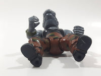 1988 Mirage Studios Playmates TMNT Teenage Mutant Ninja Turtles Rocksteady Rhinoceros Character 4 3/4" Tall Toy Action Figure