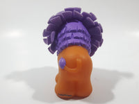 2005 Mattel Fisher Price Little People Touch n' Feel Circus Lion with Purple Mane 2 5/8" Tall Toy Figure