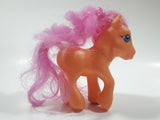 2002 Hasbro My Little Pony Sparkleworks Orange 4 1/2" Tall Toy Figure