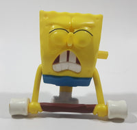 2012 McDonald's SpongeBob SquarePants Weightlifter 3 1/4" Tall Wind Up Toy Figure