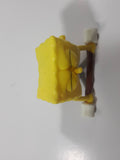 2012 McDonald's SpongeBob SquarePants Weightlifter 3 1/4" Tall Wind Up Toy Figure