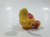 SML Spin Master Zoobles Yellow and Pink Bug Transforming Ball Small 1 1/4" Diameter Plastic Toy