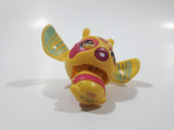 SML Spin Master Zoobles Yellow and Pink Bug Transforming Ball Small 1 1/4" Diameter Plastic Toy