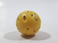 SML Spin Master Zoobles Yellow and Pink Bug Transforming Ball Small 1 1/4" Diameter Plastic Toy