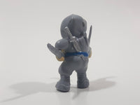 Grey Ninja Character 1 3/4" Tall Toy Figure