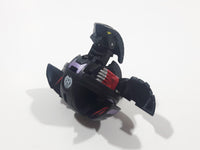 Bakugan Falconeer Darkus Black and Purple Transforming Ball Small 1 1/4" Diameter Plastic Toy