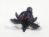 Bakugan Falconeer Darkus Black and Purple Transforming Ball Small 1 1/4" Diameter Plastic Toy