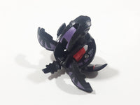 Bakugan Falconeer Darkus Black and Purple Transforming Ball Small 1 1/4" Diameter Plastic Toy