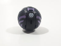 Bakugan Falconeer Darkus Black and Purple Transforming Ball Small 1 1/4" Diameter Plastic Toy