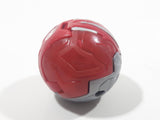 2011 McDonald's SML Spin Master Bakugan Mechtanium Surge Bolcanon Red and Grey Transforming Ball Small 1 3/4" Diameter Plastic Toy