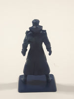 Dark Blue 2 1/4" Tall Hard Plastic Toy Figure