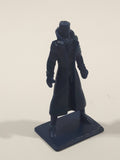 Dark Blue 2 1/4" Tall Hard Plastic Toy Figure