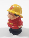 1998 Shelcore Fireman 2 1/2" Tall Toy Figure