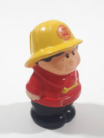 1998 Shelcore Fireman 2 1/2" Tall Toy Figure