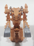 SML Spin Master Brown Tank Transforming 3" Tall Toy Figure