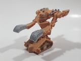 SML Spin Master Brown Tank Transforming 3" Tall Toy Figure