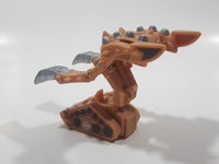 SML Spin Master Brown Tank Transforming 3" Tall Toy Figure