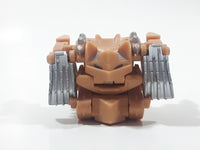 SML Spin Master Brown Tank Transforming 3" Tall Toy Figure